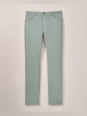 johnnie-O Atlas 5-Pocket Performance Pants Sage Men's 38x32 NWT